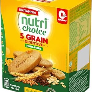 5 Grain Digestive High Fibre Multigrain Biscuits, 200g