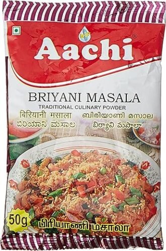 Aachi Biriyani Masala Powder, 50g (Pack of 20)