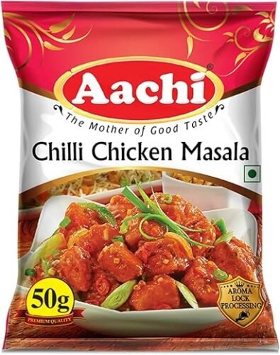 AACHI Chilli Chicken Masala 50 g (Pack of 10) The Mother of Good Taste