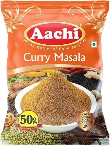 AACHI Curry Masala 50 g | Pack of 6 | Total 300 g | The Mother of Good Traditional Taste !