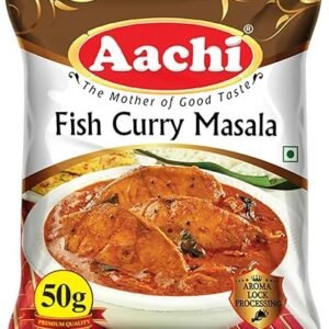 AACHI Fish Curry Masala 50 g | Pack of 10 | Total 500 g | The Mother of Good Traditional Taste !