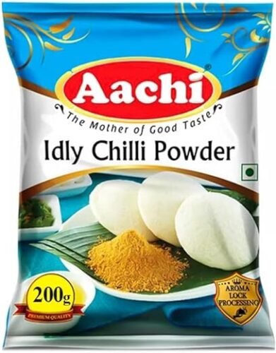 Aachi Idly Chilly Powder Pouch, 200 g