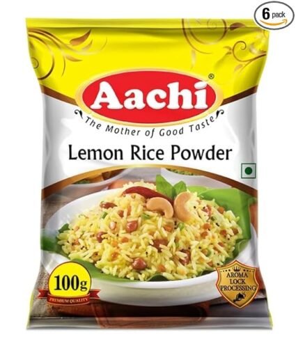 AACHI Lemen Rice Powder 300 Gram (50g -pack of 6) - Aachi Elimitchai satha podi