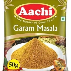 Aachi Masala - Garam, Pouch - Cumin, Fenugreek, Cardamom, Powder, 50 Gm