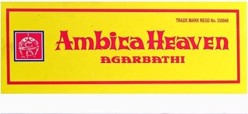 Ambica Heaven Agarbathies | Agarbatti for Pooja | Herbal and Organic Pooja Supplies | Hand Rolled Incense Sticks | (160g)