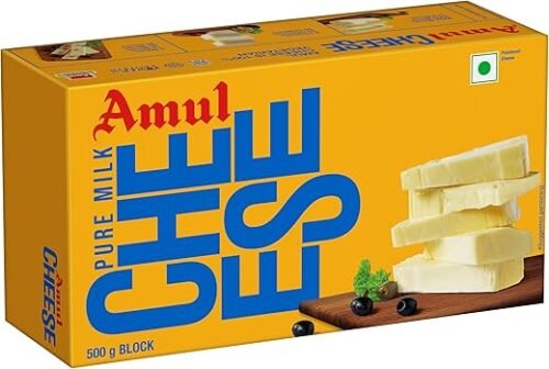 Amul Processed Cheese Block, 500 g Carton