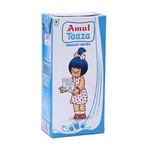 Amul Taaza - Homogenized Toned Milk, 200ml