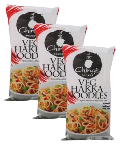 Big Bazaar Combo - Ching's Secret Veg Noodles Hakka, 150g (Buy 2 Get 1, 3 Pieces) Promo Pack