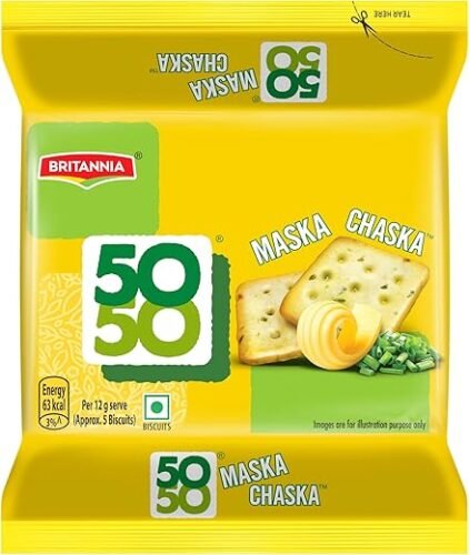 Britannia 50-50, Maska Chaska, 105 gram