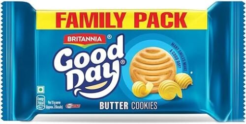 Britannia Good Day Butter Cookies, 200g/250g(Weight may vary)