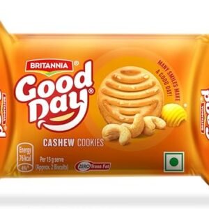 Britannia Good Day Cashew Cookies, 52.5g / 60g/53g +15g EXTRA =68g (Weight May Vary)