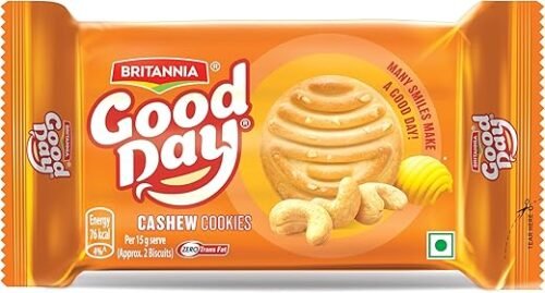 Britannia Good Day Cashew Cookies Pouch, 200 g + 50 g = 250g