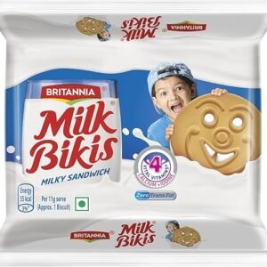 Britannia Milk Bikis Milk Cream Biscuits, 200g