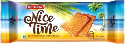 Britannia Nice Time, 143g or 150g, Brown (Weight May Vary)