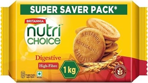 Britannia Nutri Choice Digestive, High-fibre Biscuits1kg