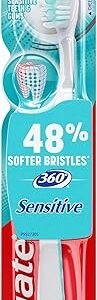 Colgate 360 Enamel Health Extra Soft Toothbrush for Sensitive Teeth (1 Pack)