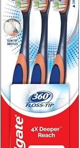 Colgate 360° Floss-tip Soft Bristle Toothbrush Combo Pack Offer (Buy 2 Get 1 Free)