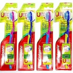 Colgate Slim Soft Toothbrush (Soft Bristles) Pack Of 6 Soft Toothbrush (6 Toothbrushes) - Manual, Adult, Multicolor