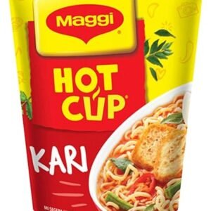 Maggi Hot Cup KARI [ Curry Flavor ] Cup Noodles 58g (Imported), The Product of Malaysia