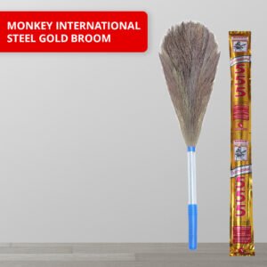 Monkey 555 International Steel Gold Broom