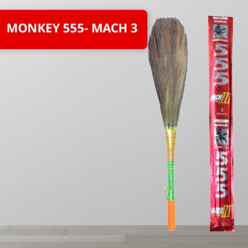 Monkey 555 Mach 3 Natural Grass Broom