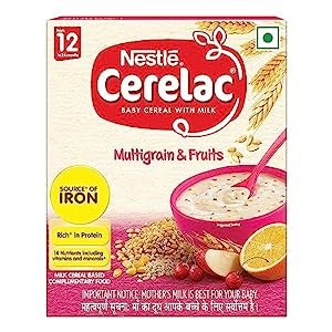 Nestle Cerelac Baby Cereal with Milk Multigrain & Fruits