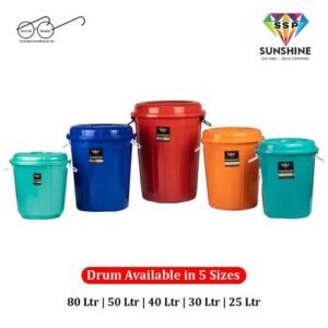Plastic Drum With Lid