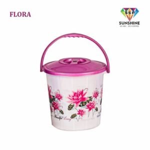 Plastic Storage Bucket With Lid