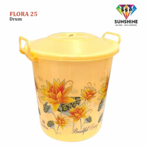 Printed Plastic Storage Drum