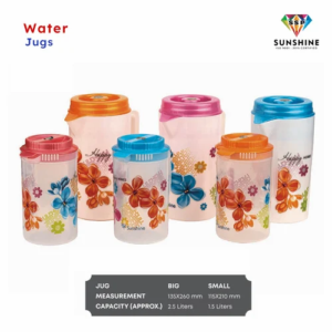 Printed Plastic Water Jug